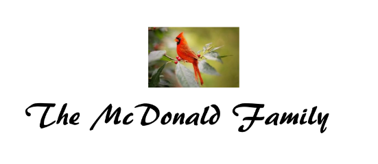 Sponsor logo for the McDonald Family